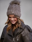 Cappuccino women\'s winter hat C12 - Online store - Boutique